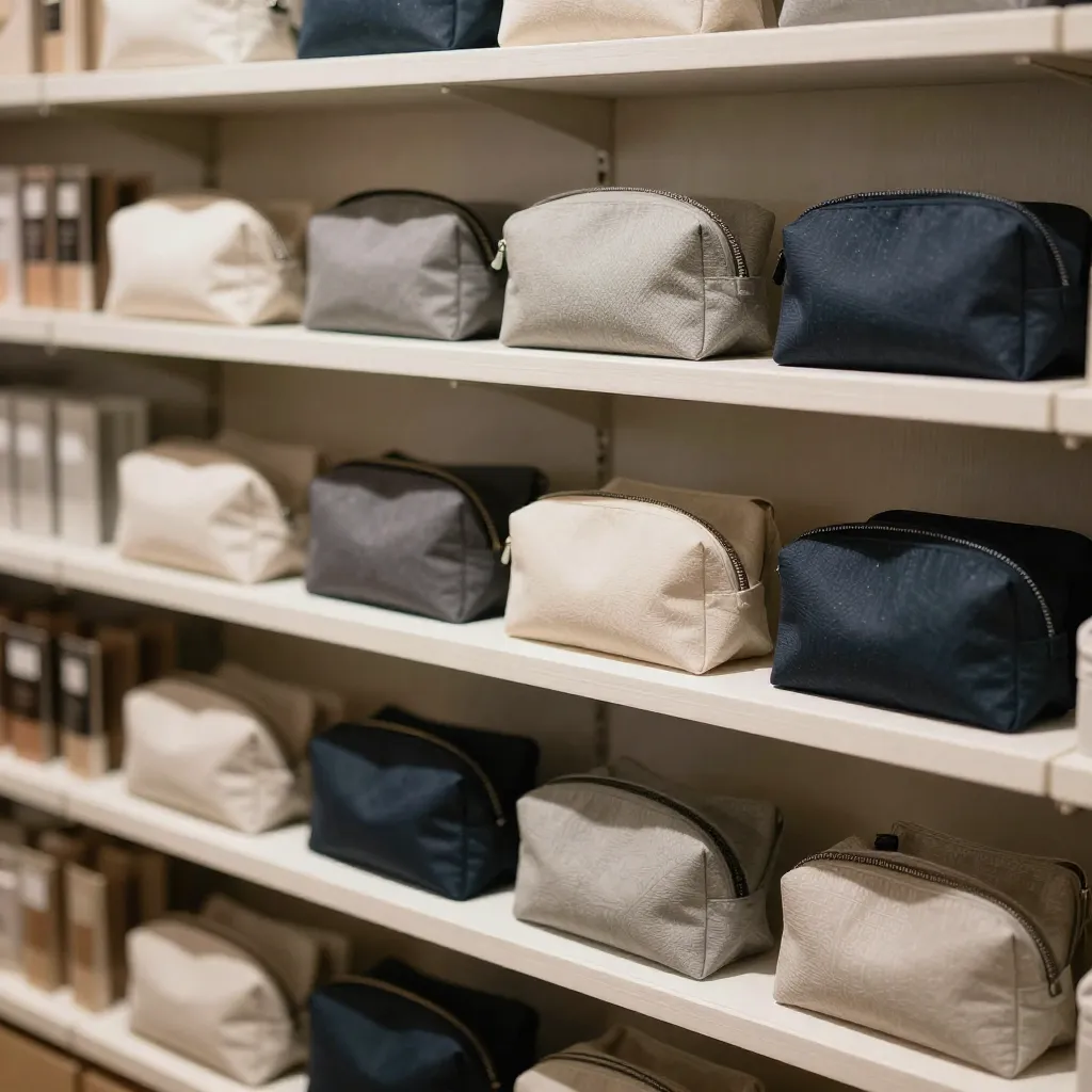 compact travel pouch for electronics